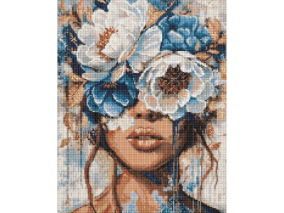 Алмазна мозаїка "Пелюстки Погляду" ©art_selena_ua AMO20222 40х50 см