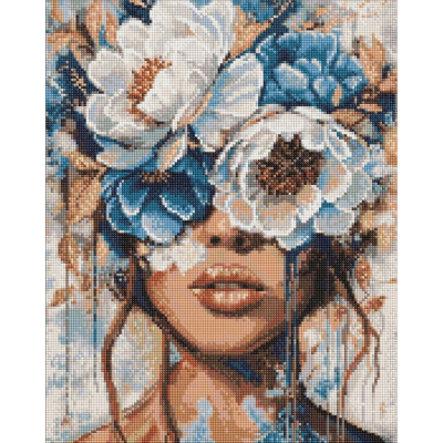 Алмазна мозаїка "Пелюстки Погляду" ©art_selena_ua AMO20222 40х50 см