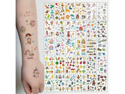 Набір дитячих тимчасових тату «Для дітей» tattoo-kids-mini-set-30