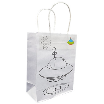 Дитяча розмальовка "Тарілка НЛО" 23-201-5 з фломастерами