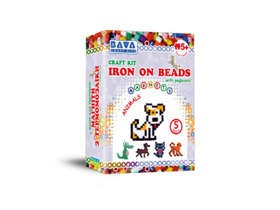 Магніти з термомозаїки "Тварини" (TM-008) набір для творчості