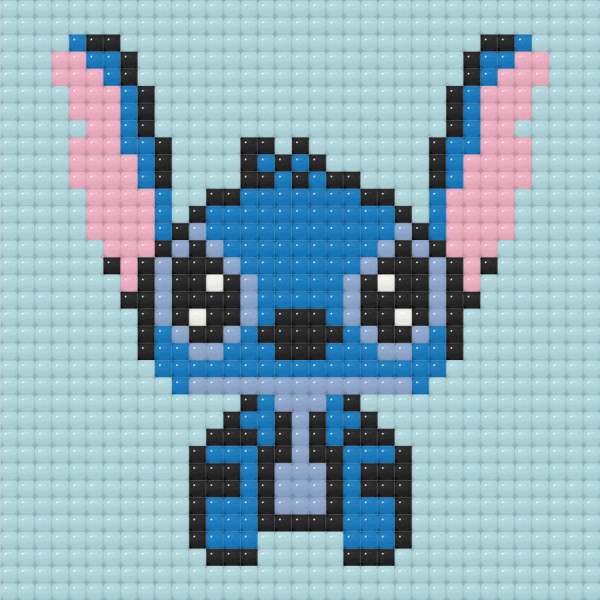 Алмазна мозаїка міні "Stitch Стіч" ODM0105 10х10 см