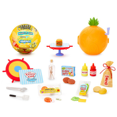 Ігровий набір для творчості "Смаколики Красті Краб" MGAs Miniverse 599296 серії "SpongeBob"