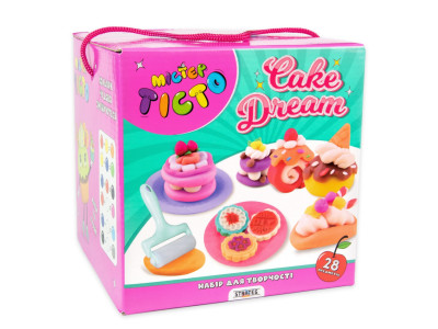 Креативна творчість "Містер тісто Cake Dream" 41014ST 25 предмеів Креативна творчість "Містер тісто Cake Dream" 41014ST 25 предмеів