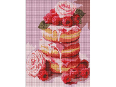 Алмазна мозаїка "Рожеві панкейки" ©art_selena_ua AMO20179 30х40 см Алмазна мозаїка "Рожеві панкейки" ©art_selena_ua AMO20179 30х40 см
