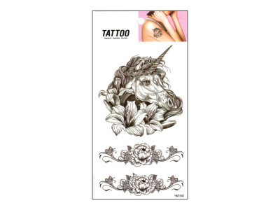 Тимчасове татуювання "Єдиноріг Tattoo" 1020-HM1540 Тимчасове татуювання "Єдиноріг Tattoo" 1020-HM1540