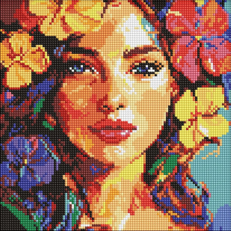 Алмазна мозаїка "Тропічна мрія" ©art_selena_ua AMO8264 30х30 см