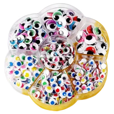 Декоративні оченята для творчості RESTEC різних розмірів