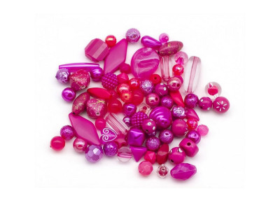 Декоративні намистинки для творчості Бомбей Dom Busin УТ100014226 в упаковці 56 шт