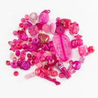 Декоративні намистинки для творчості Бомбей Dom Busin УТ100014226 в упаковці 56 шт