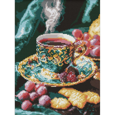 Алмазна мозаїка "Кава по-турецьки" ©art_selena_ua AMO8130 30х40 см