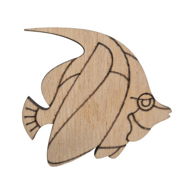 Фігурка для розпису та декорування "Рибка" DF7-9-4 МДФ