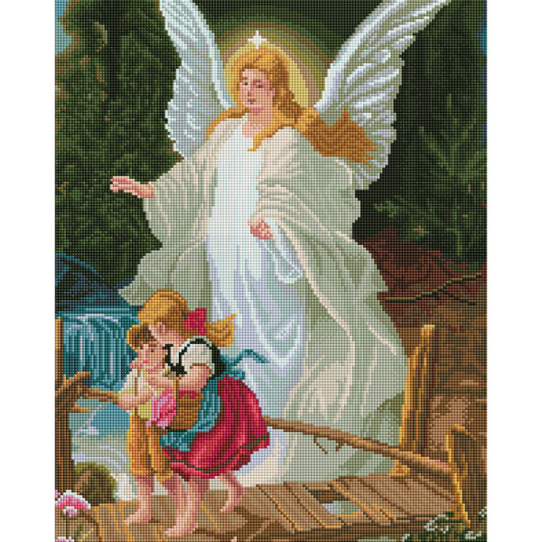 Алмазна мозаїка "Окрилені безпекою" DBS1091 40х50 см