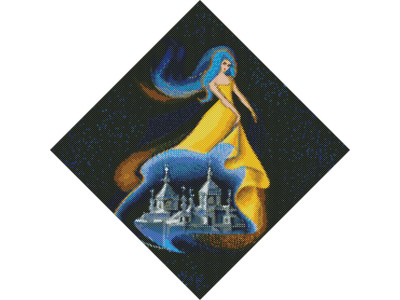 Алмазна мозаїка "Берегиня м. Ковель" ©mosyakart AMO7358 Ідейка 40х40см