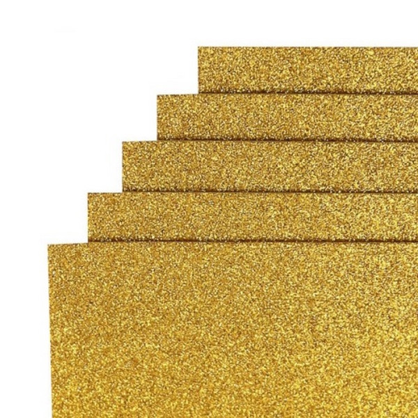 Фоаміран для творчості А4 17GLA4-013 темно-жовтий 17х01 мм