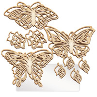 Набір для вітражного живопису за номерами Арт Вітраж "Яскраві Метелики" FDSGK-02 Набір для вітражного живопису за номерами Арт Вітраж "Яскраві Метелики" FDSGK-02