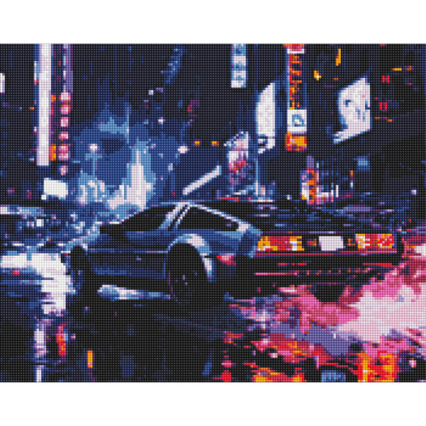 Алмазна мозаїка "Нічна подорож" AMO8051 40х50 см