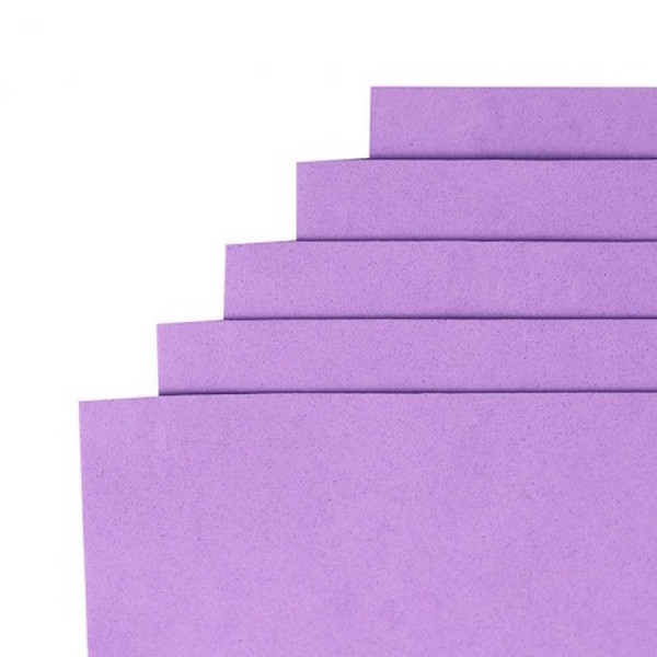 Фоаміран для творчості А4 15A4-7053 фіолетовий 15 мм 10 аркушів