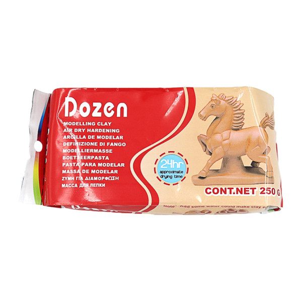 Маса для для ліплення "Dozen" Bambi DSCN0665 коричневий 250 грам Маса для для ліплення "Dozen" Bambi DSCN0665 коричневий 250 грам