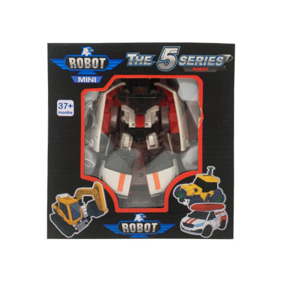 Ігровий трансформер транспорт TOBOT W339 12 видів Біло-червоний