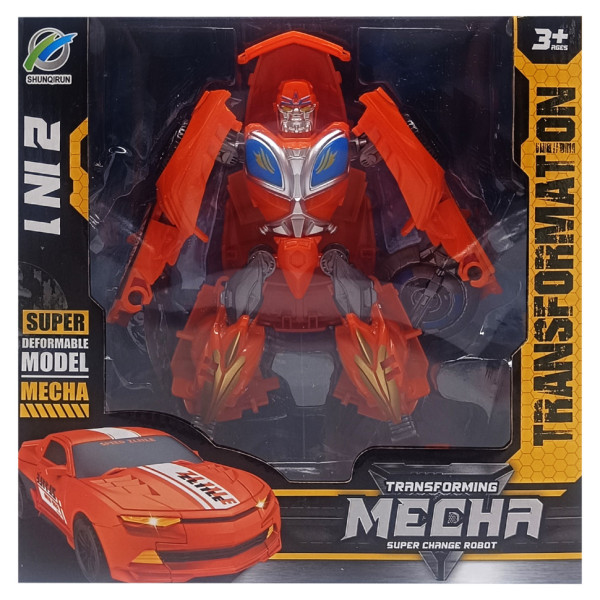 Машинка-трансформер «Transforming Mecha» 168-22 Помаранчевий Машинка-трансформер «Transforming Mecha» 168-22 Помаранчевий