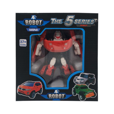 Ігровий трансформер транспорт TOBOT W339 12 видів Червоний