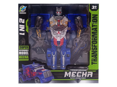 Машинка-трансформер «Transforming Mecha» 168-22 Синій Машинка-трансформер «Transforming Mecha» 168-22 Синій