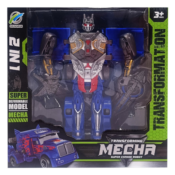 Машинка-трансформер «Transforming Mecha» 168-22 Синій Машинка-трансформер «Transforming Mecha» 168-22 Синій