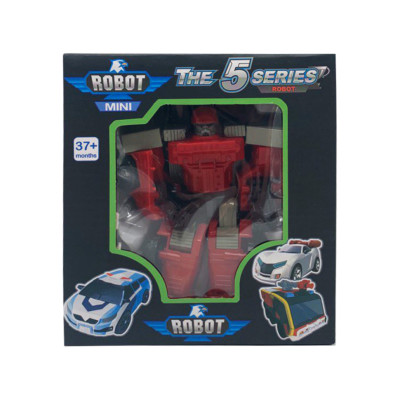 Ігровий трансформер транспорт TOBOT W339 12 видів Червоний-1