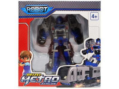 Машинка-трансформер "Tobot 2 в 1" 525-1(Blue-1) пластик Машинка-трансформер "Tobot 2 в 1" 525-1(Blue-1) пластик