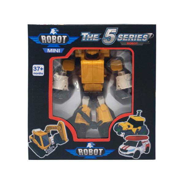 Ігровий трансформер транспорт TOBOT W339 12 видів Помаранчевий-1