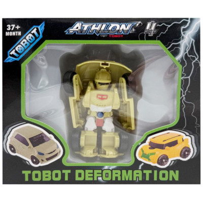 Машинка-трансформер "Tobot 2 в 1" 525-1(Khaki) пластик