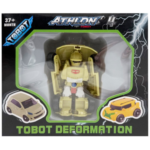 Машинка-трансформер "Tobot 2 в 1" 525-1(Khaki) пластик Машинка-трансформер "Tobot 2 в 1" 525-1(Khaki) пластик