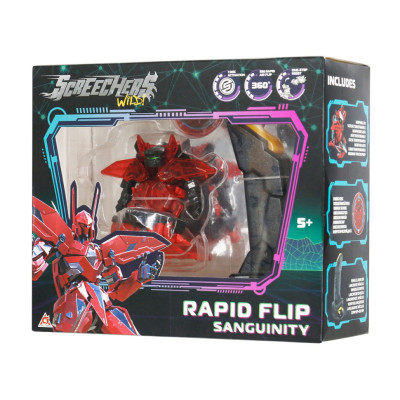 Ігровий набір "S5 L0.5 Сенгвініті" Screechers Wild! EU686101B запускач машинка-трансформер