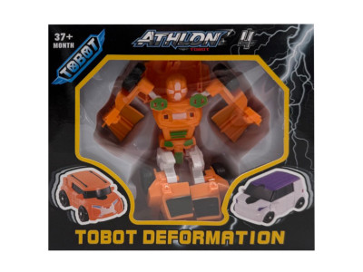 Машинка-трансформер "Tobot 2 в 1" 525-1(Orange) пластик Машинка-трансформер "Tobot 2 в 1" 525-1(Orange) пластик