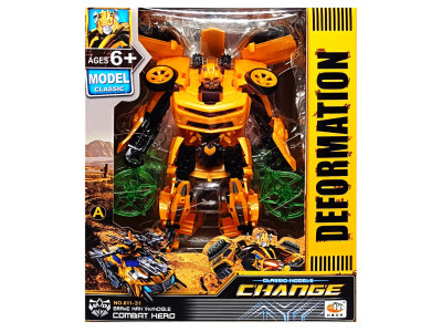 Дитячий Трансформер-машинка Bumblebee 611-31(Yellow) Дитячий Трансформер-машинка Bumblebee 611-31(Yellow)