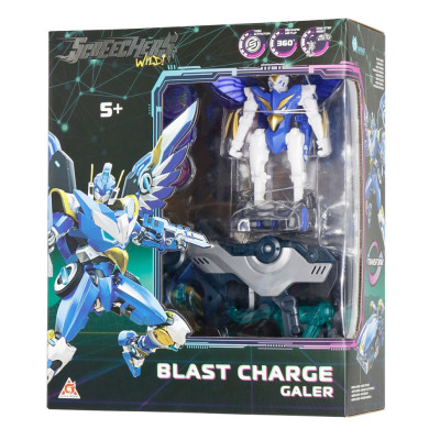 Дитячий ігровий набір S5 L1 ГАЛЕР Screechers Wild! EU686111 запускач-бластер машинка-трансформер