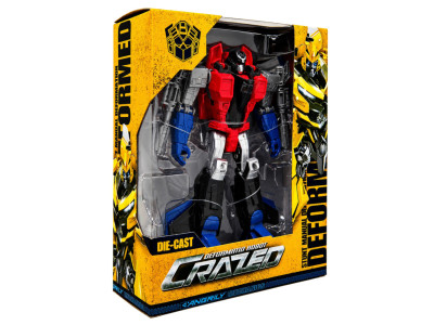 Дитяча іграшка Трансформер W8840(Red-Black) пластик робот 19 см+літак Дитяча іграшка Трансформер W8840(Red-Black) пластик робот 19 см+літак