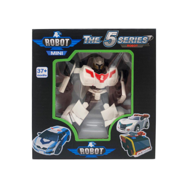 Ігровий трансформер транспорт TOBOT W339 12 видів Білий