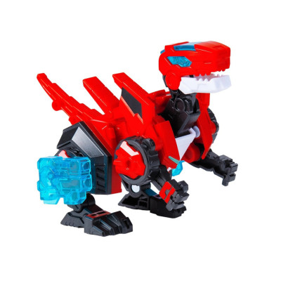 Динозавр-трансформер Раптор-Бот Dinoster EU580840-1 бокс для зберігання червоний