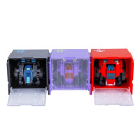 Динозавр-трансформер Раптор-Бот Dinoster EU580840-2 бокс для зберігання фіолетовий