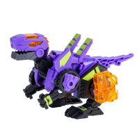 Динозавр-трансформер Раптор-Бот Dinoster EU580840-2 бокс для зберігання фіолетовий