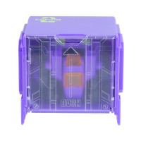 Динозавр-трансформер Раптор-Бот Dinoster EU580840-2 бокс для зберігання фіолетовий