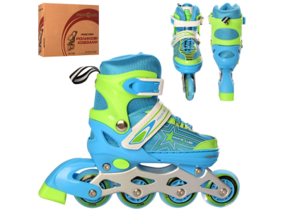 Ролики розсувні Profi A4138-S-BL розмір(31-34)