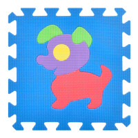 Дитячий килимок Мозаїка "Тварини" M 0376-1 10 деталей EVA 30х30 см