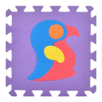 Дитячий килимок Мозаїка "Тварини" M 0376-1 10 деталей EVA 30х30 см