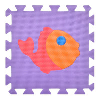 Дитячий килимок Мозаїка "Тварини" M 0376-1 10 деталей EVA 30х30 см