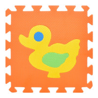 Дитячий килимок Мозаїка "Тварини" M 0376-1 10 деталей EVA 30х30 см