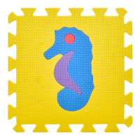 Дитячий килимок Мозаїка "Тварини" M 0376-1 10 деталей EVA 30х30 см