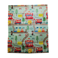 Термокилимок двосторонній Транспорт K6601-1 120х180 см